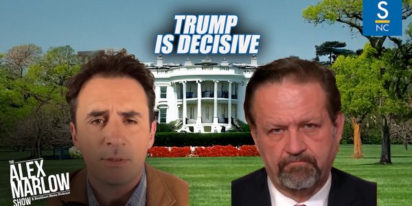 Marlow Interviews Gorka at the White House - Trump is Decisive