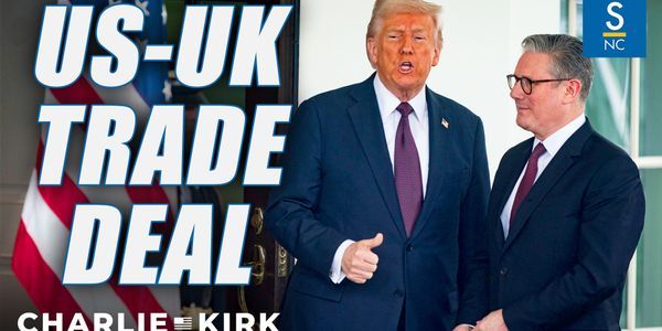 President Trump announces historic trade deal with UK