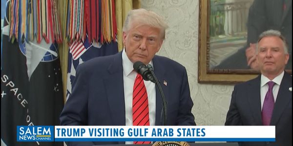 Trump travels to Middle East for trip that starts in Saudi Arabia