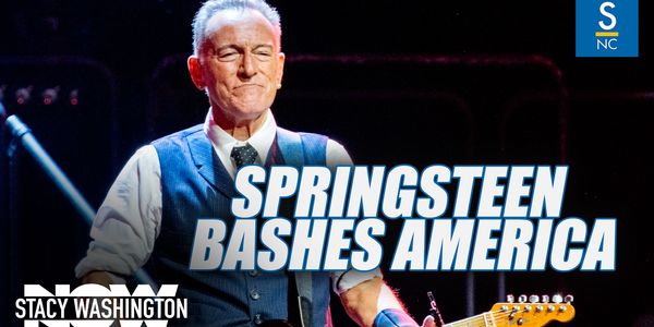 Has-Been Bruce Springsteen Bashes America In England