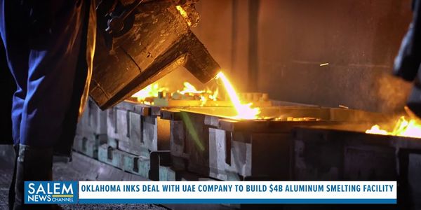 Oklahoma Inks Deal With UAE Company To Build $4B Aluminum Smelting Facility