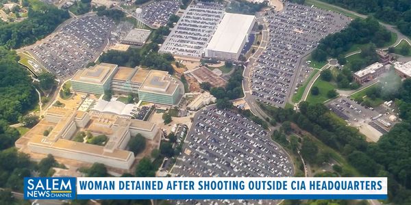 Police Respond To Shooting Outside CIA Headquarters