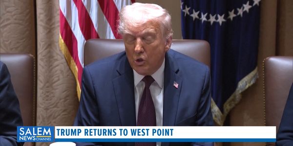 Trump returns to West Point