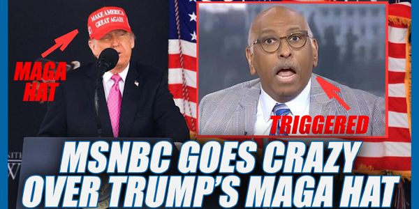 MSNBC FLIPS OUT over Trump's MAGA hat