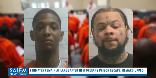 2 Inmates Remain At Large After New Orleans Prison Escape; Reward Upped