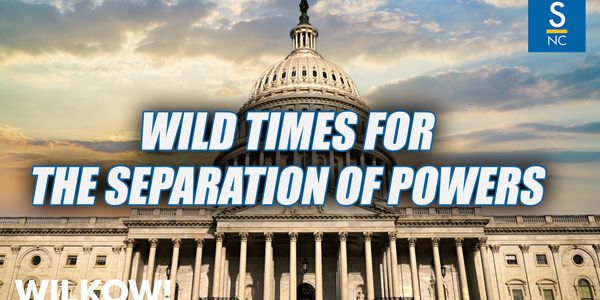 Wild Times For The Separation of Powers