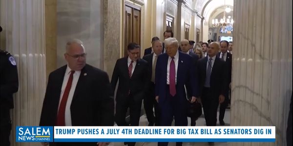 Trump Pushes A July 4th Deadline For Big Tax Bill