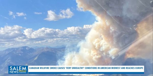 Canadian Wildfire Smoke Spreads To American Midwest And Europe