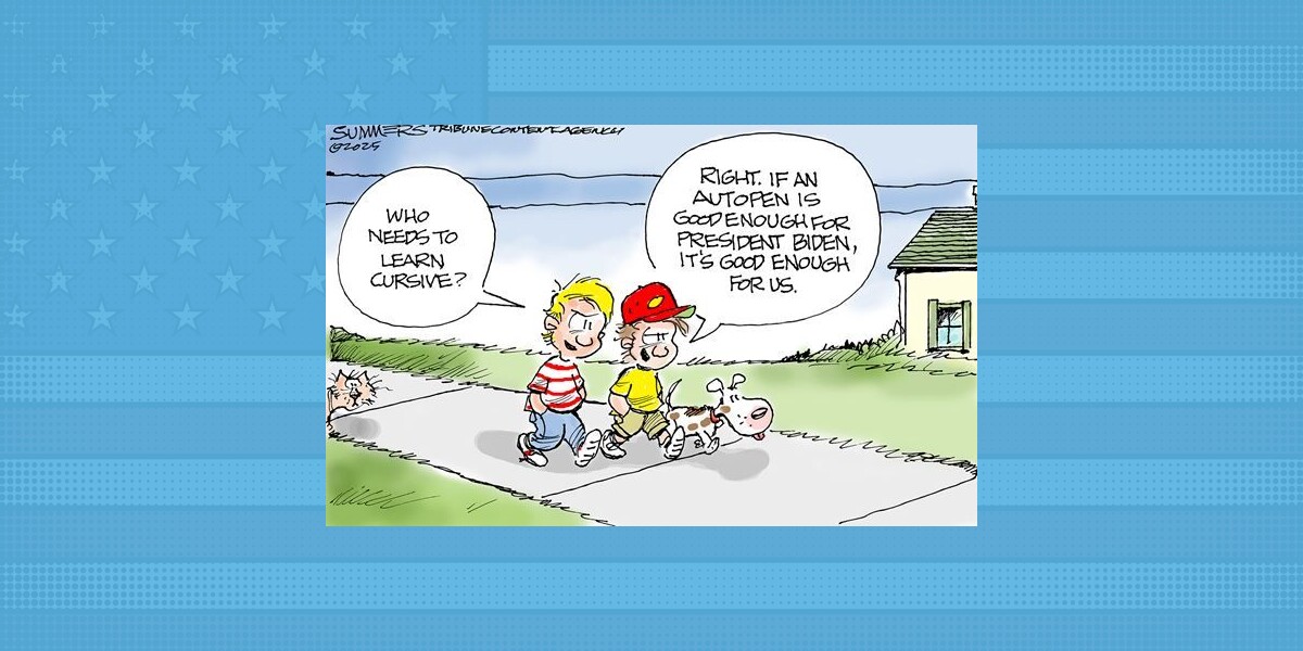 June 13, 2025 — Today's Conservative Cartoon