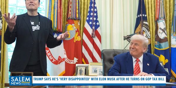 Trump says he's 'very disappointed' with Elon Musk after he turned on GOP tax bill