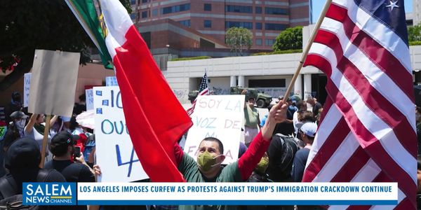 LA Police Enforce Curfew Amid Protests Against Trump's Immigration Crackdown