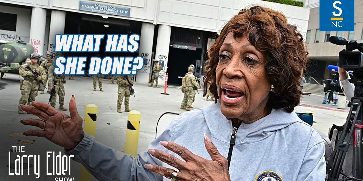 Larry Elder: What has Maxine Waters done?