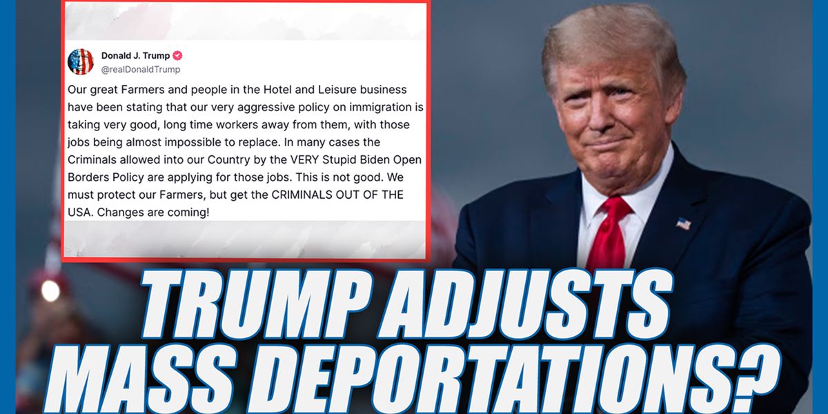 Trump announces changes to mass deportations