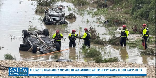 At Least 5 Dead In San Antonio After Heavy Rains Flood Parts Of TX