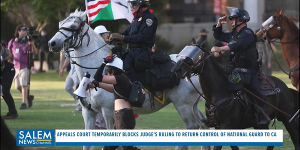 Appeals Court Blocks Judge's Ruling To Return Control Of National Guard To CA