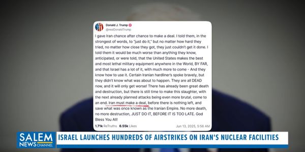 Trump pressing Iran to make a deal to limit nuclear activities