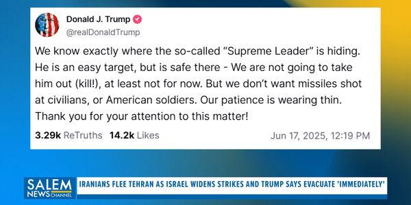 Trump meets with national security team as Israel-Iran conflict intensifies