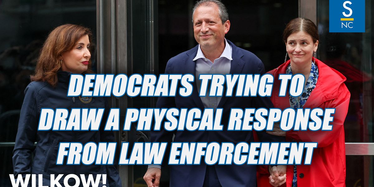 Democrats keep trying to draw a physical response from law enforcement