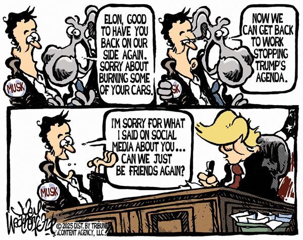 June 27, 2025 — Today's Conservative Cartoon