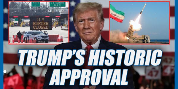Trump's approval is hitting ALL-TIME HIGHS