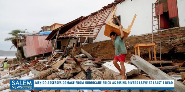 Mexico Assesses Damage From Hurricane Erick