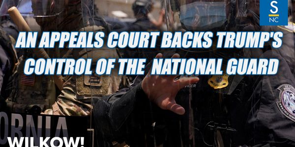 An appeals court backs Trump's control of the National Guard