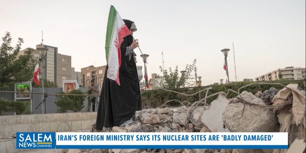 Iran's Foreign Ministry Says Its Nuclear Sites Are 'Badly Damaged'