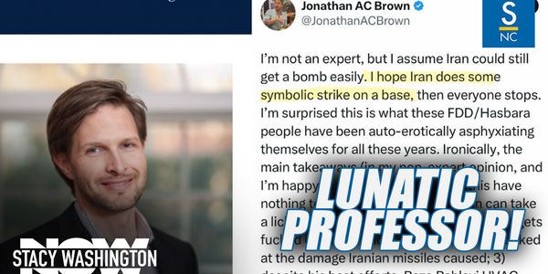 A LUNATIC Georgetown Professor Wanted Iran To Strike A U.S. Base