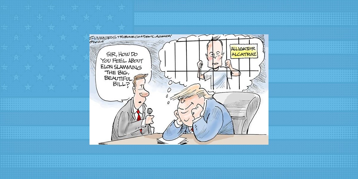 July 10, 2025 — Today's Conservative Cartoon