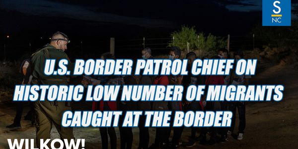 U.S. Border Patrol Chief discusses historic low number of migrants caught at the border