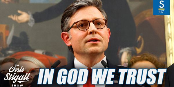 Speaker Johnson confronts Godlessness in America