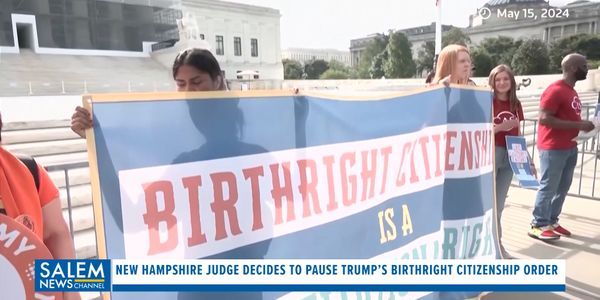 Judge Pauses Trump’s Birthright Citizenship Order