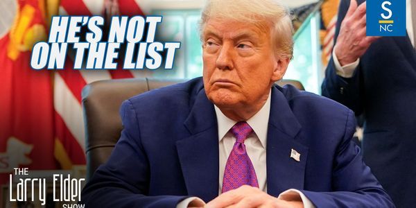 Larry Elder: We’d know if Trump was listed in Epstein Files