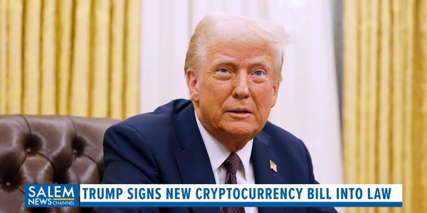 Trump Signing New Cryptocurrency Bill Into Law