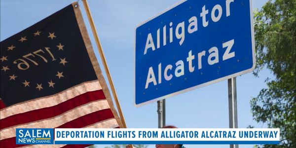 DeSantis Says Deportation Flights From 'Alligator Alcatraz' Have Begun