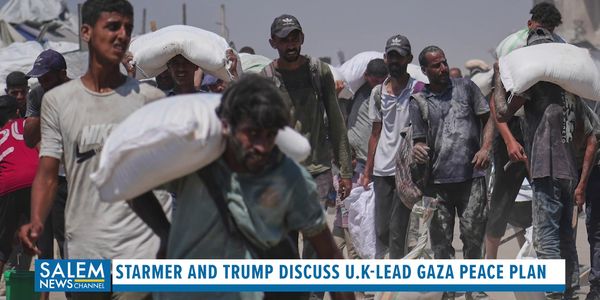 Britain's Prime Minister Presses Trump on 'desperate' Situation in Gaza During Meeting in Scotland