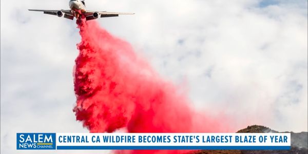 CA Wildfire Grows To State's Largest Blaze Of Year