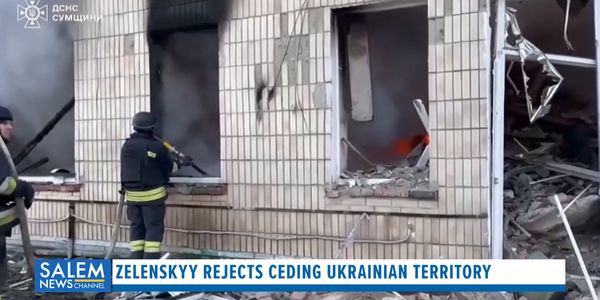 Zelenskyy rejects ceding Ukrainian territory