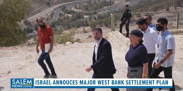 Israel Announces a Settlement That Critics Say Will Effectively Sever the West Bank in Two