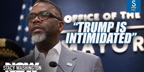 Chicago Mayor Johnson claims Trump is "intimidated" by educated Black men