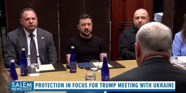 Zelenskyy & European Leaders Meet With Trump