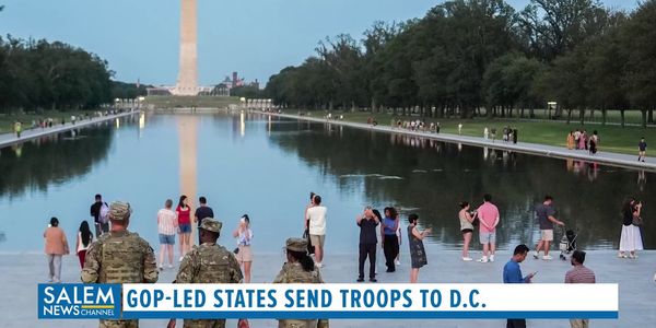 GOP-led states back Trump and send troops to D.C.