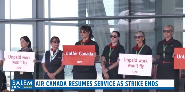 Air Canada Ends Flight Attendant Strike