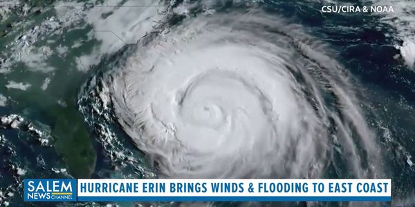 Hurricane Erin Brings Winds & Flooding To East Coast