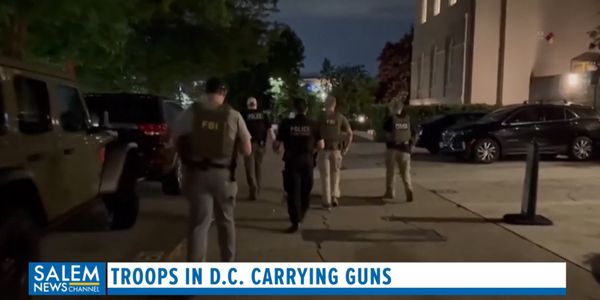 National Guard troops in DC for Trump’s crackdown will carry guns