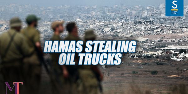 Hamas Stealing Oil Trucks