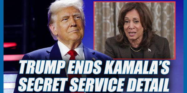 Trump ENDS Kamala's Secret Service detail