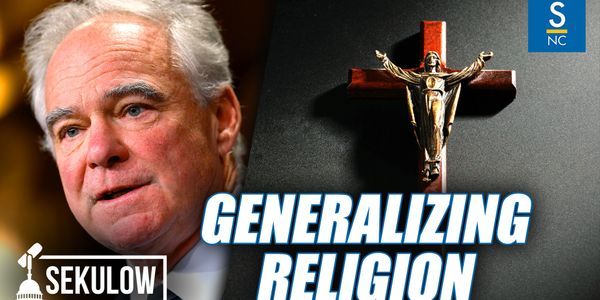Senator Kaine lumps Christians with Muslim jihadists