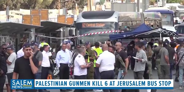 Palestinian Gunmen Kill 6 At Jerusalem Bus Stop