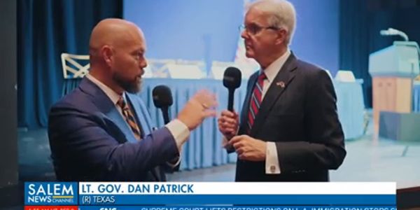 CHRIS STIGALL FROM THE WHITE HOUSE RELIGIOUS LIBERTY COMMISSION HEARING; EXCLUSIVE INTERVIEW WITH TEXAS LT. GOV. DAN PATRICK
